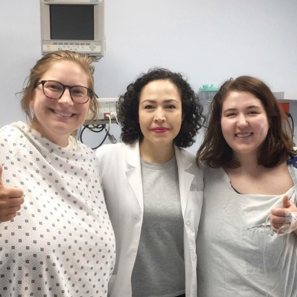 Dr. Jacqueline Osuna with Weight Loss Surgery Patients